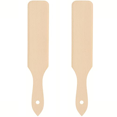 HOFMEISTER® Lot de 2 spatules à crêpes en bois – Retournez ou grattez les spätzle – Pas de rayures dans la poêle – Spatule à pâte résistante à la chaleur – Accessoires pour crêpes Maker, marché de