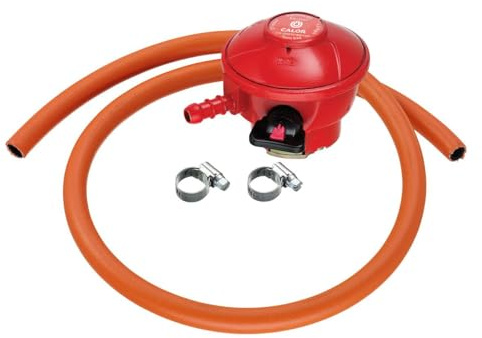 Calor Gas Brand 27Mm Pato Gas Regulator 2Mt Hose/Pipe & 2 Clips