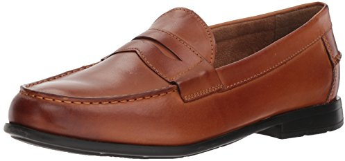 Nunn Bush Mens Drexel Penny With Kore Comfort Technology Loafers-shoes, Cognac, 10.5 Wide US