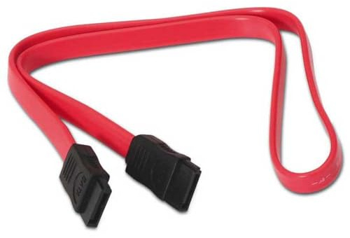 AISENS A130-0153 - Cable Datos DE 0.5 m (para Disco Duro SATA) Color Rojo