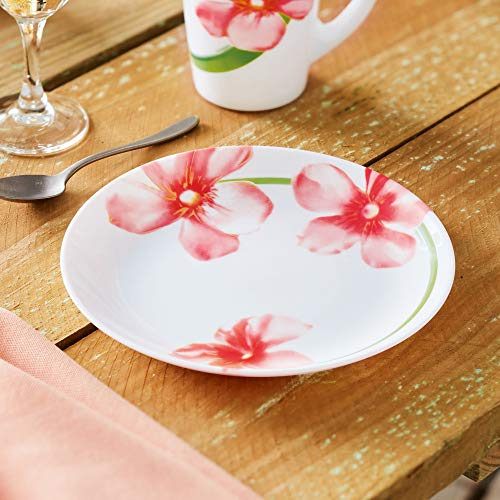 Luminarc Sweet Impression Opal Glass Dinner Set Dinnerware Tableware (6 Dessert Plates)