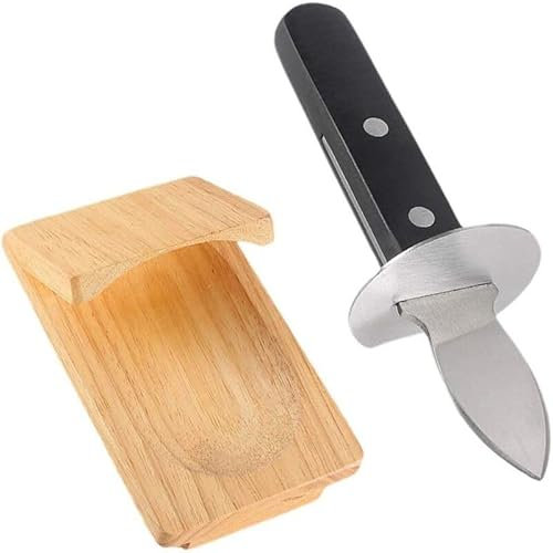 PRIMEGA - Cuchillo para ostras (acero inoxidable)