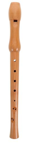 Milisten Soprano Recorder for Kids 8 Hole Woodwind Instrument Music Recorder for Beginners Learning Rhythm Toy for Toddlers Early Education Practice 12.60 in
