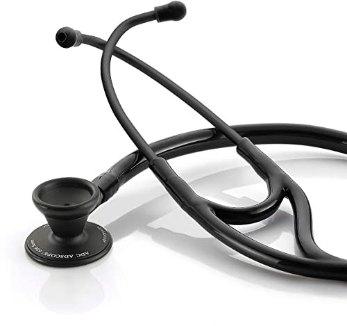 ADC Adscope 606 Estetoscopio Cardiológico Ligero, Negro