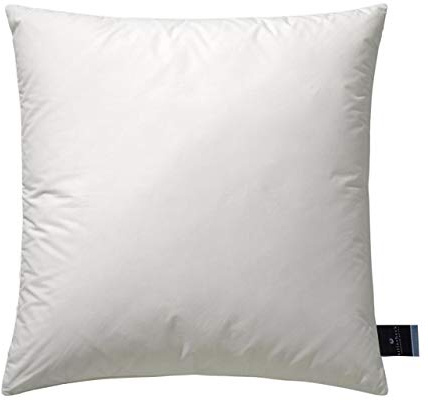 Billerbeck Daunenkissen | Elegance | 80 x 80 cm | besonders anschmiegsam | Federkissen | waschbar bis 60°C