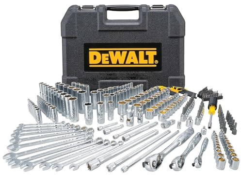 DEWALT Socket Set, 1/4, 3/8, 1/2 Drive, SAE/Metric, 264-Piece Mechanic Tool Set (DWMT82835)