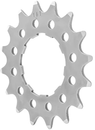 Buxuaaaa Acciaio inossidabile a velocità singola Cogs Bike Ruote libere ad alta resistenza Cogs a velocità singola Biciclette Pignone Ruota libera Ruota libera ad alta resistenza Pignone Volano Parte