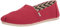 TOMS Damen Alpargata aus recycelter Baumwolle Flache Slipper, ROT, 43.5 EU