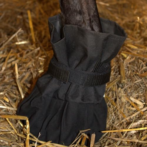 PFIFF 103109 - Calzatura Impermeabile per Zoccoli e Artigli, in Tela, Taglia Unica, Colore: Nero