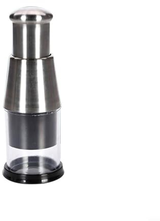 Pressed Garlic Chopper, Multifunctional Manual Onion Chopper Garlic Crusher, Stainless Steel Hand Pressure Vegetable Cutter,Food Cutter Mincer Kitchen Tool