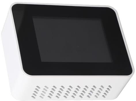 Fafeicy Détecteur de CO2 Portable, Moniteur de qualité de L'air 5 en 1 pour Le Dioxyde de Carbone HCHO TVOC, Compteur d'humidité de Température, Utilisation Extérieure Intérieure de