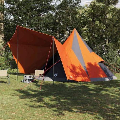 Tonture Tente Tipi Vert en Taffetas x x, Abri Camping Familial Spacieux avec Montage Rapide, Protection pour Plein Air, Randonnée, Plage ou Terrasse