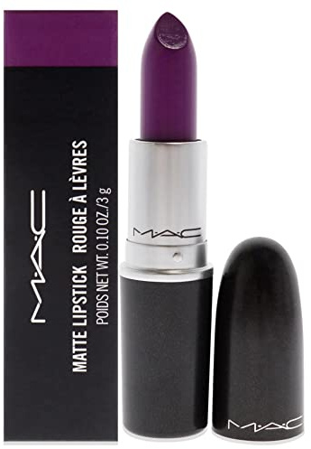 MAC Matte Finish Lipstick, 4.5 g, Heroine