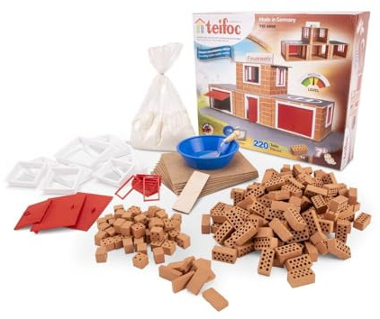 Teifoc Construction Briques - T4800 - Caserne de Pompiers, 6 ans to 10 ans