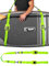 Gradient Fitness Kajak-/Paddelboard-/Surfboard-Schultergurt | Freisprecheinrichtung SUP-Tragegurt Boards mit gepolsterter Schulterschlinge, Paddelträger und Metallzubehör (grün)
