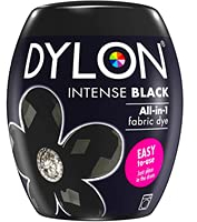 Washing Machine Dye Pod Intense Black Permanent Dyes-Up Fabric Powder 350gClothes Soft Furnishings Jeans Towel All-in-One