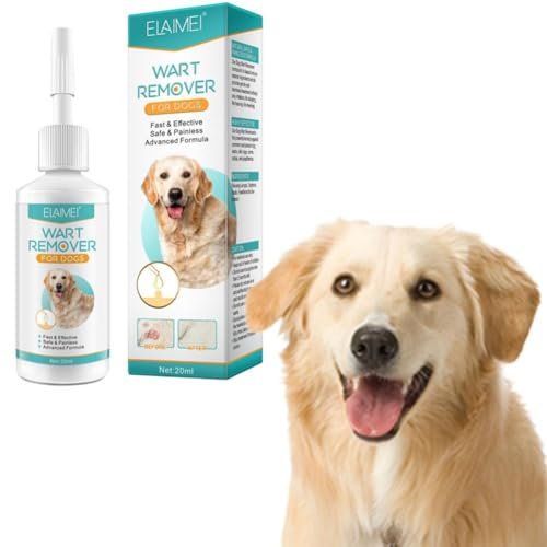 SHUZHENG Rimozione verruche per cani, trattamento per la rimozione delle verruche, trattamento ad azione rapida per cani e verruche, trattamento per la rimozione di verruche, senza dolore e per cani