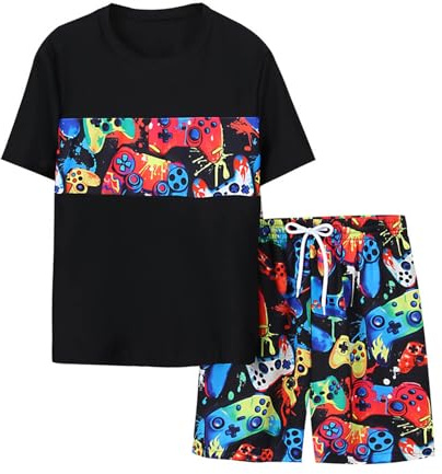Uv Shirt Kinder, UV Shirt Kinder Kurzarm/Langarm Schwimm Tshirt Wassersport Rashguard Unisex Badebekleidung Atmungsaktiv uv Kleidung Badeshirt Schwimmshirt Schwarze