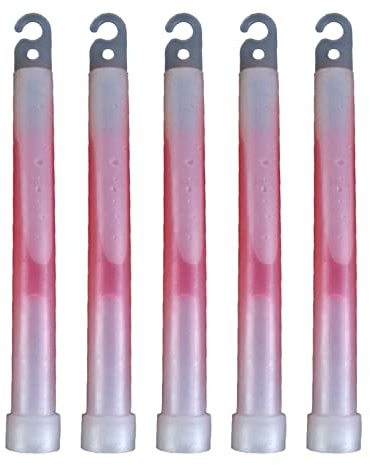 RWAJZAX Bâtons lumineux lumineux de 15,2 cm, bâtons lumineux de survie avec 12 heures de durée de vie