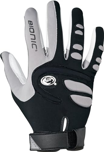 Louisville Slugger Unisex-Handschuh für Racquetball, bionisch, rechte Hand Black/Grey/White XXL