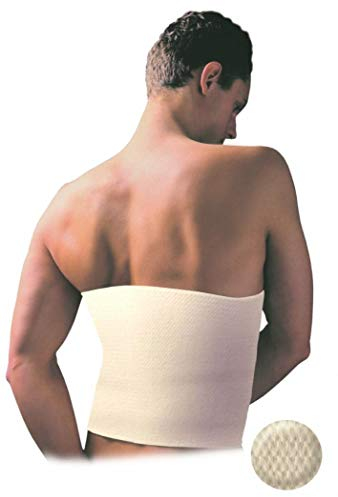 Tonus Elast Ceinture Chauffante Lombaire, Anti-Froid Bande en Laine et Coton pour Femmes et Hommes, Gaine Thermique, Prévention des Maux de Dos, Douleurs Rénales, Névralgies (Large)
