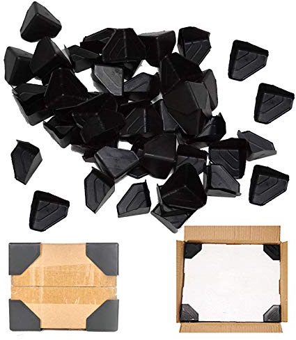 Kunststoff-Eckenschutz Anti-Kollisions-Schreibtischecke Ecken- & Kantenschutz Gegen Extra Weicher Kantenschutz für Versandkästen zum Schutz wertvoller Möbel Schränke Tische Schubladen 50 Stück