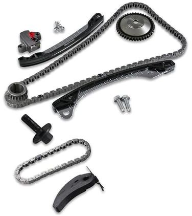 BESTPRICE Juego de cadena de distribución Compatible con DACIA DOKKER, DUSTER, LODGY, LOGAN, SANDERO, MERCEDES-BENZ CITAN, NISSAN CUBE, JUKE, MICRA, NOTE, NV200, PULSAR, QASHQAI, RENAULT, SMART