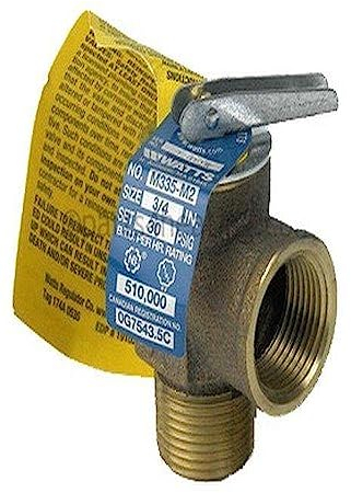 Watts Regulator 0342692 Boiler Relief Valve 3/4 30Psi, No Size, bronz