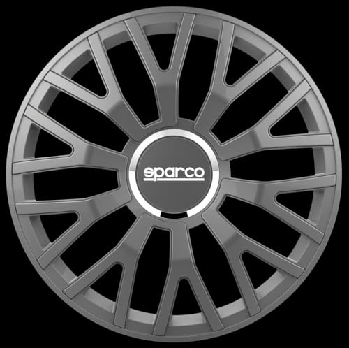 SPARCO SPC1310GR Enjoliveur Leggera, Gris, Set de 4, 13