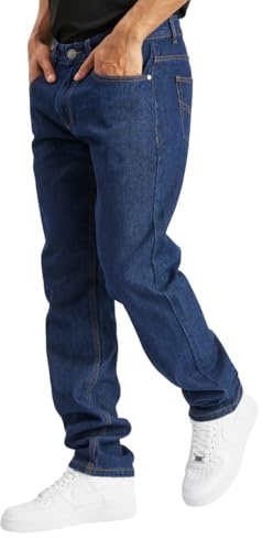 Spindle Denim Jeans for Men-100% Cotton Straight Leg Regular fit Men Jeans-Hardwearing Denim Jeans Zip Fly-Waist Sizes 30-48inch