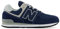 New Balance Jungen 574 Sneaker, Navy Dark, 36 EU