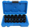 CENPEK 13Pcs Twist Socket Set,3/8 Drive Damaged Bolt Remover, Grip Nut Extractor Socket Sets for The Removal of Locking Wheel Nuts