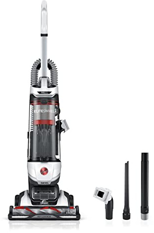 Hoover MAXLife Elite Swivel Vacuum Cleaner, Bagless Upright Vacuum, HEPA Media Filtration, MAXLife System, WindTunnel Technology, Corded Vacuum Cleaners for Home Use