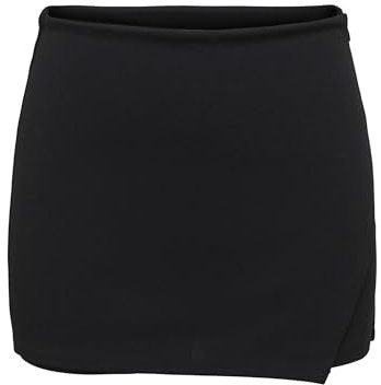 JdY Damen Jdygeggo Skorts JRS Noos Rock, Schwarz, S EU