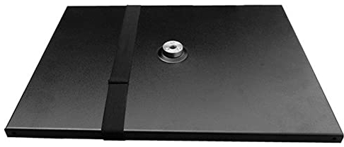 ALEOHALTER Laptop Projector Tray Holder, Laptop Notebook Projector Tripod Stand Platform Pallet for 1/4' Screw Tripod Stand Mount(size:24x34cm)