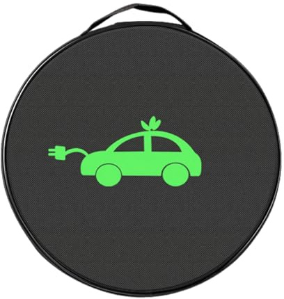 Sirseon EV Charging Cord Bag - EV Charger Cable Storage Jumper Cable Bag | Waterproof Electric Car Charger Case, Jumper Cable Bag,Large Capacity EV Chargers Cable Storage Bags, Oxford, Fits RV Hoses