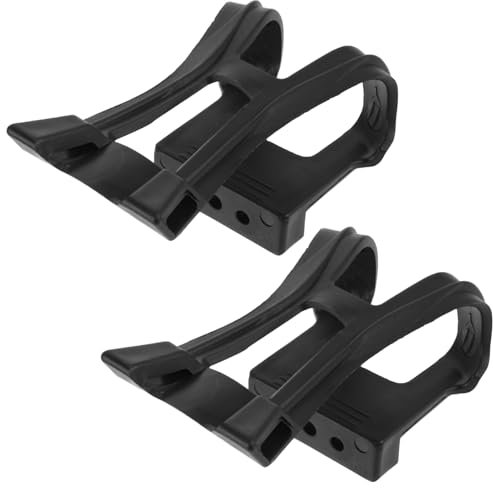 Mipcase 2stücke Outdoor-fahrräder Pedale Indoor-Bikes Pedale Zehenclips Für Rennräder Käfigriemen Für Mountainbikes Clipkäfig Für Standfahrräder Ersatz Pedalhaken Für