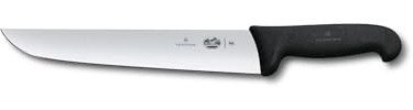 Victorinox Fibrox Küchenmesser Schlachtmesser, Extra Scharfe Klinge, Rostfreier Stahl, Spülmaschinengeeignet, Swissmade