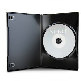 Amaray Boitiers DVD, Slim 7 mm, Machine-Pack-Quality, Noir, 100 pièces