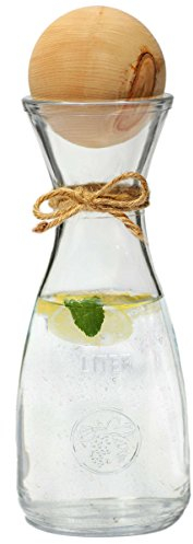 Scatola decorativa originale Zillertaler Rocco 1L con sfera di cembro XL – Acqua di cembro con proprietà benefiche