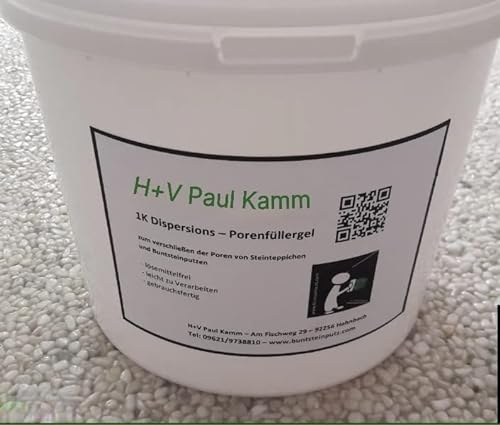 5kg 1K CoPa33 Dispersions-Porenfüller/Versiegelung für Buntsteinputze aller Art im Innenbereich