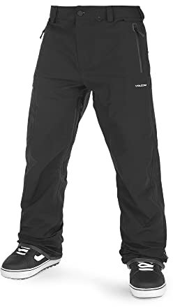 Volcom Herren L Gore-tex Pant Hose, schwarz, L