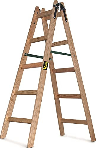Escalera Madera Pintores doblasalita 5+5 escalones