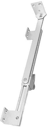 Pwshymi Window Casement Stays, Aluminum Window Stays Adjustable Casement Window Hinge for Arm Extension