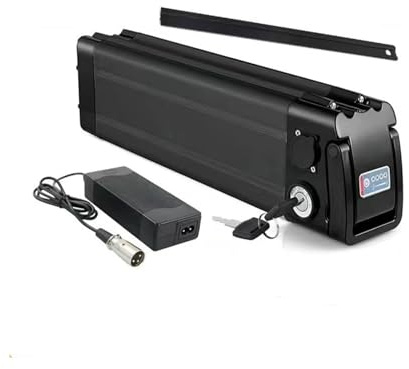 VBVAIQAD Batteria per Bici elettrica 36V 48V 15.6Ah 18Ah 21Ah Litio Ion Batteria Ricambio Adatta per Bici Pieghevole con Blocco di Sicurezza e Caricabatterie e BMS (36V15.6AH)