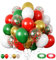 Weihnachten Luftballons Rot Grün Weiß,30 Stück 12 Zoll Grüne Rote Luftballons Weihnachten Deko Set,Weihnachten Balloons,Latex Ballons für Geburtstag,Hochzeit,Babyparty,Merry Christmas Party Dekoration