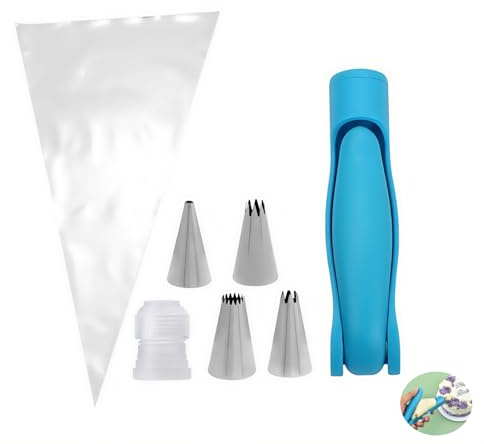 Pastry Icing Piping Bag Nozzle Tips Fondant Cake Sugar Craft Decor Pen Set ，Cake Decoration Pen Tool Wrap Ice Pipe Kit