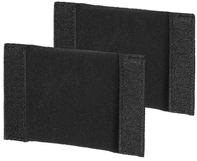 PATIKIL Divisor de Bolsa para Cámara, 2Pcs 14cmx9.6cmx1.4cm Almohadilla Separadora A Prueba de Golpes para Bolsa de Cámara Protectora de Lentes para Cámara Organizador Universal, Negro