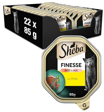 Sheba Finesse Tray kycklingsmak 22 x 85 g