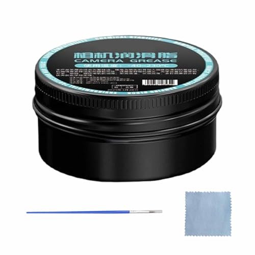 Lens Lubricant Optical - 30 g di pasta di grasso di lunga durata, lubrificante per tubo di messa a fuoco antittrito | Composto di riparazione professionale per parti della fotocamera, manutenzione del